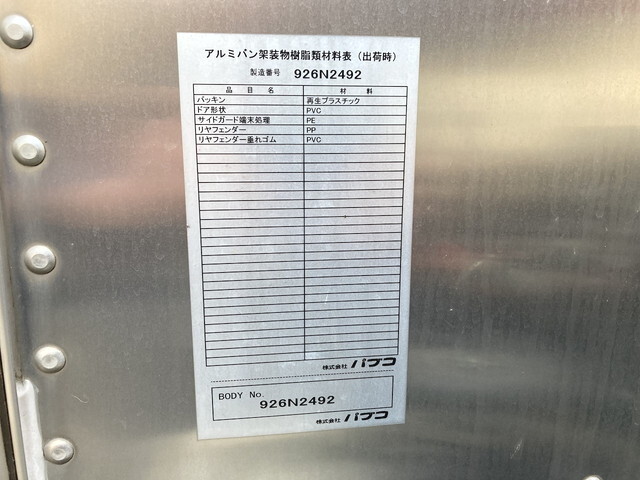 三菱ふそうキャンターアルミバン小型（2t・3t）[写真28]