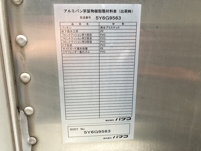 三菱ふそうキャンターアルミバン小型（2t・3t）[写真14]