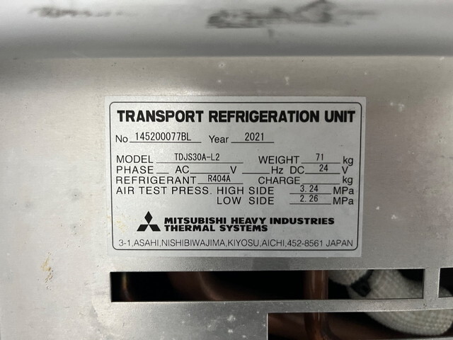 三菱ふそうキャンター冷凍車（冷蔵車）小型（2t・3t）[写真13]