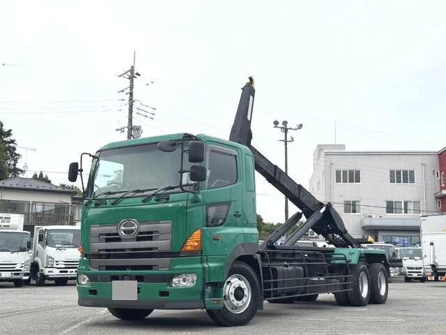 中古10t 電動天蓋付アームロールコンテナ▼千葉市内直接引き取りのみ▼ アームロール 大型 R6年【ストックNo.9-79087】 | 中古トラック販売