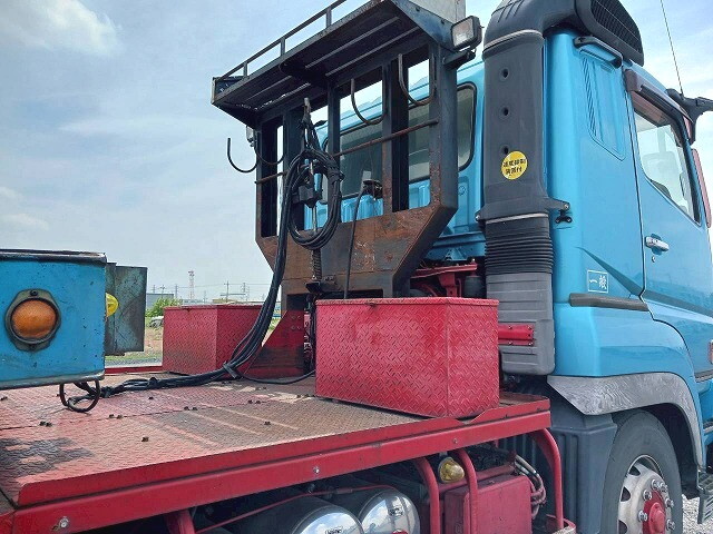 三菱ふそうスーパーグレート平床式トレーラー大型（10t）[写真07]