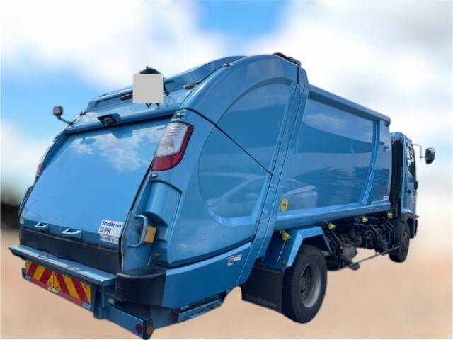 日野レンジャーパッカー車（塵芥車）中型（4t）[写真02]