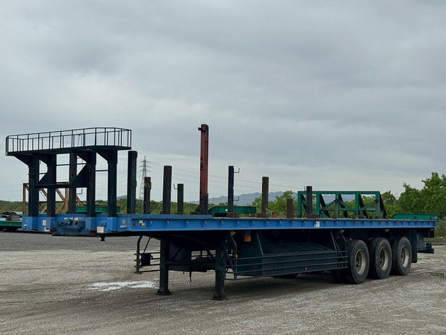 中古その他の車種煽付平床式トレーラー