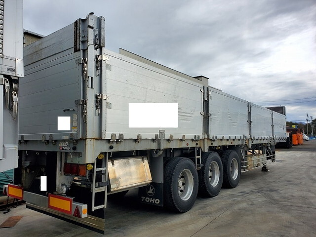 その他のメーカーその他の車種煽付平床式トレーラー大型（10t）[写真04]