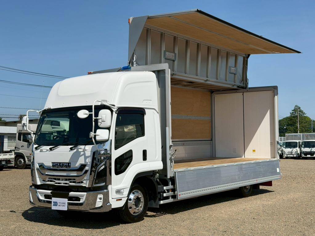 いすゞフォワードアルミウイング増トン（6t・8t）[写真13]