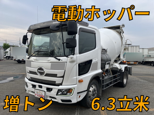 日野レンジャーミキサー車（コンクリートミキサー）増トン（6t・8t）[写真01]