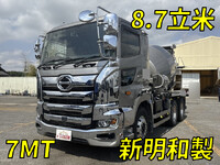 日野プロフィアミキサー車（コンクリートミキサー）大型（10t）[写真01]