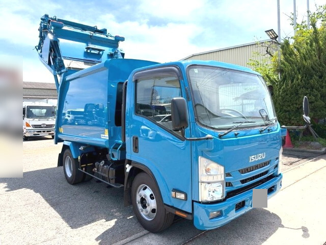いすゞエルフパッカー車（塵芥車）小型（2t・3t）[写真05]