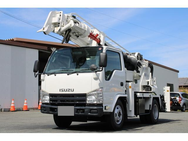 いすゞエルフ穴掘建柱車小型（2t・3t）[写真04]