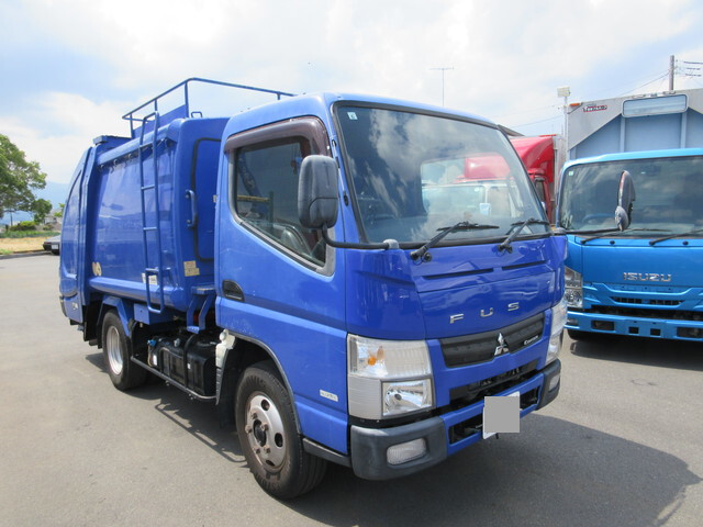 中古キャンターパッカー車(塵芥車)