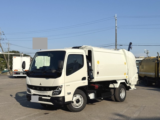 中古キャンターパッカー車(塵芥車)
