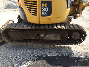 ミニユンボ（ミニバックホー）_2