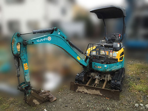 ユンボ（バックホー）_1