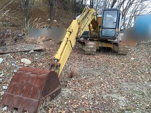 ユンボ（バックホー）_1