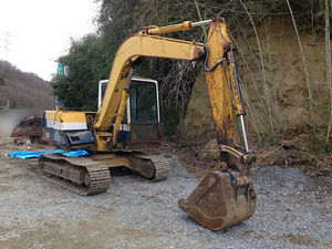 ユンボ（バックホー）_1