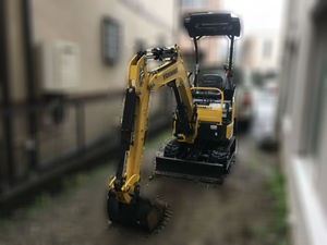 ミニユンボ（ミニバックホー）_1