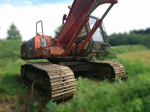 ユンボ（バックホー）_1