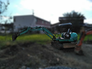 ミニユンボ（ミニバックホー）_2