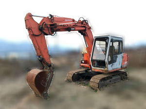 ユンボ（バックホー）_1