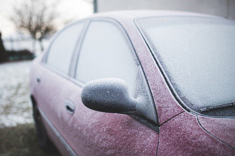 雪の車中泊